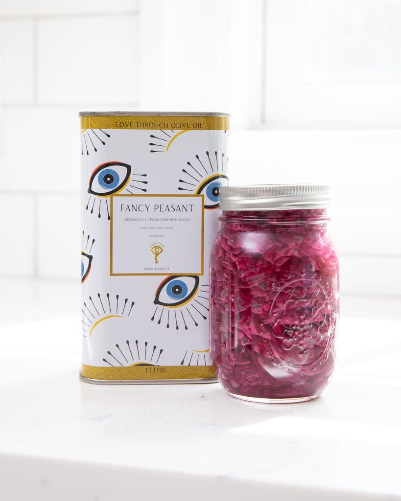 Rainbow Sauerkraut – Fancy Peasant