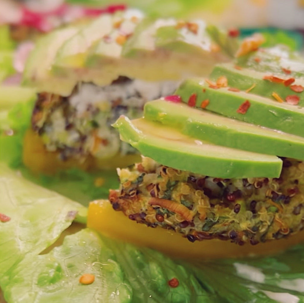 Mediterranean Quinoa Burger – Fancy Peasant